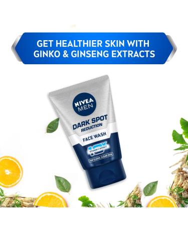 Nivea For Men Advanced Whitening 10 In 1 Face Wash | Dark Spot Reduction | 50g - Shop Internationally - Buy Online on GoSupps.com