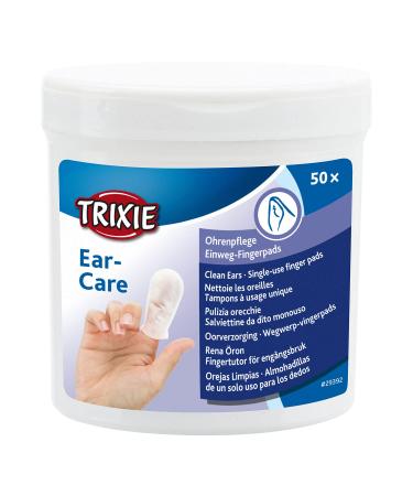 TRIXIE 29392 Ear Care Ear Care Finger Pads Pack of 50 - Buy Online on GoSupps.com