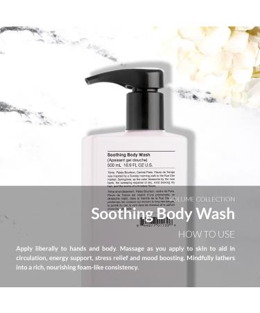 Number 4 Fleurs de Temps Soothing Body Wash. Moisturizing Body Wash with Vitamin E and Oat Extract 16.9 oz 16.9 Fl Oz (Pack of 1) - Buy Online on GoSupps.com