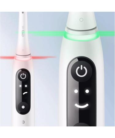 Buy Oral-B iO 6 Electric Toothbrush - Bluetooth White & Pink 2 Handles 3 Brushes | International Shipping Available - Buy Online on GoSupps.com
