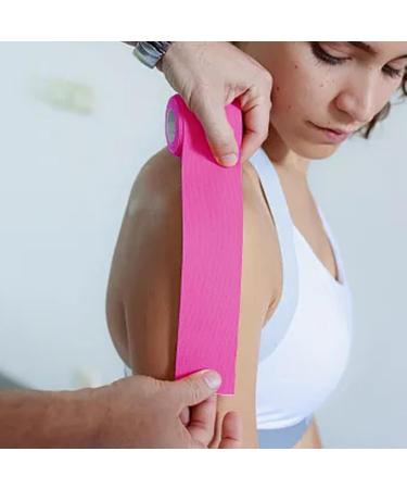 Fovolat Original Cotton Kinesiology Therapeutic Tape | Breathable Kinesiology Tape | Support Elastic Precut Strips Athletic Wraps for Professional Athletes 11 - Buy Online on GoSupps.com