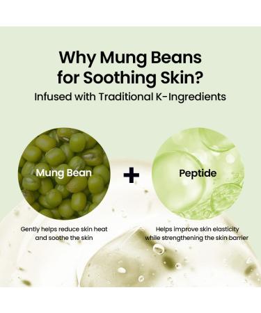 beplain Mung Bean Peptide Soothing Serum (1.69 fl.oz/50ml) | Niacinamide serum | Redness Relief | Hydration | Korean Skincare For All Skin Types - Buy Online on GoSupps.com