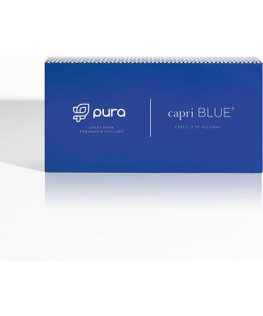 Capri Blue Pura Smart Home Diffuser Kit with Volcano Fragrance Refills - App-Controlled Aromatherapy Diffuser for Home - Buy Online on GoSupps.com
