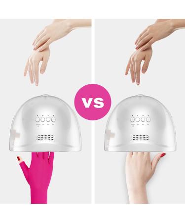 UV Shield Glove Light Protection Gloves for Gel Nail Lamp Protect Hands from UV Light Lamp Dryer. - Buy Online on GoSupps.com