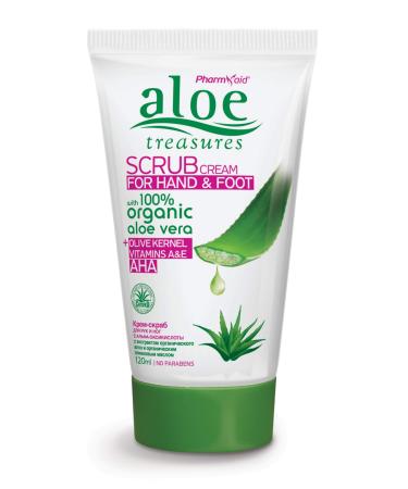 Aloe Treasure/Hand & Foot Scrub Cream 120ml