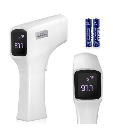 Infrared Forehead Thermometer, Non-Contact Forehead Thermometer with Instant Accurate Reading, Fever Alarm and Memory Function for Adult, Kids, Baby