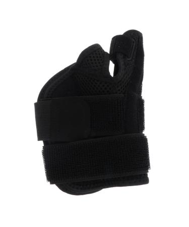 FRCOLOR Thumb Finger Fixation Band Thumb Thumb Support Thumb Protective Strap Thumb Protective Finger Fixation Strap Fitness Herringbone Mesh Cloth Belt
