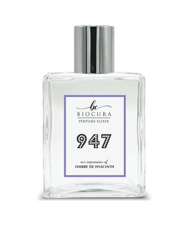 BC Perfume 947 Inspired by Ombre De Hyacinth For Women & Men Fragrance Dupes Eau de Parfum Bottle 3.4 Fl Oz/100ml
