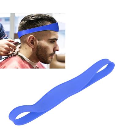 Hair Trimming Guide Reusable Stretchy Hair Cutting Template Oil Coating Improve Efficiency Prevent Falling for Home Use for Men (Blue) - Buy Online on GoSupps.com