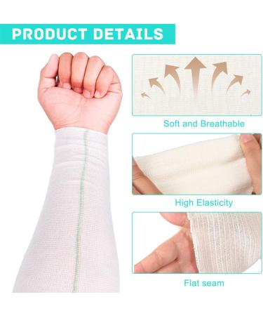Elastic Compression Bandage - Hose-Shaped Support for Small Limbs Wrists & Elbows | 5cm x 5m Fixing Bandage for Pain Relief - Buy Online on GoSupps.com