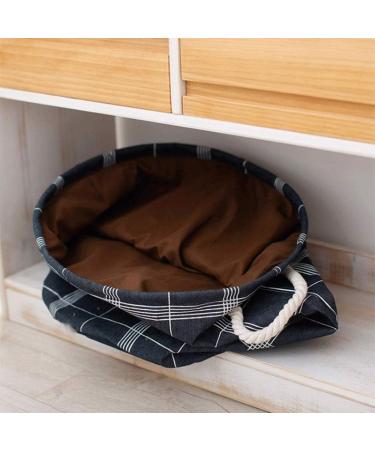 Storage Bins Nursery Hamper Canvas Laundry Basket Foldable with Waterproof Coating Large Storage Baskets Office Bedroom Clothes Toys Baby Shower Basket - Buy Online on GoSupps.com