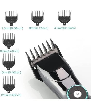 High Power Electric Hair Clippers for Men - Digital Display Variable Speed Salon Quality Haircut - Includes Box - Buy Online on GoSupps.com