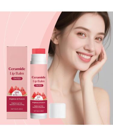  Nuvilo Toning lip balm SPF 50 PA++ - infused with niacinamide 5g for women. (1 pc) - Buy Online on GoSupps.com