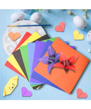 Origami Kit for Kids - 120 Sheets of 6x6 Inch Square Easy Folding Paper with Instructions Book - Fun Activity for Beginners - Ideal Birthday or Christmas Gift - Buy Online on GoSupps.com