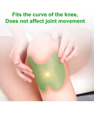 24 Pcs Knee Pain Relief Patches - Natural Wormwood Herbal Formula for Arthritis & Muscle Soreness - Promotes Blood Circulation - Heat Patch for Back, Neck, Shoulder - Buy Online on GoSupps.com