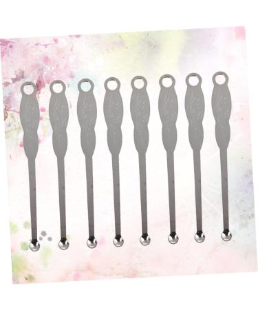 100pcs Stainless Steel Ear Spoon Ear Cleaner - Hemoton Earpick for Wax Removal - Buy Online on GoSupps.com