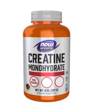 Now Foods Creatine Monohydrate 5000mg 600g vegan powder laboratory tested gluten-free vegetarian soy-free non-GMO