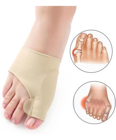Gluttonous Toe Separator Hallux Valgus Bunion Corrector - Foot Pain Relief Orthopedic Pedicure Tool (Skin, Size S) - Buy Online on GoSupps.com