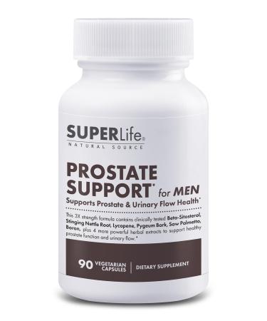 Fresh Start Prostate Support - 3X Strength with Beta Sitosterol Saw Palmetto Nettle & Pygeum Bark Extracts | Supports Prostate Health & Normal Urinary Flow | Supplement - 90 Capsules
