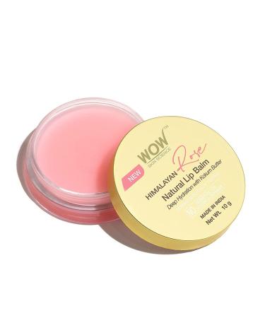 Falak Himalayan Rose Lip Balm - Moisturize & Repair Chapped Lips with 100% Natural Himalayan Rose Oil - 10g - Buy Online on GoSupps.com