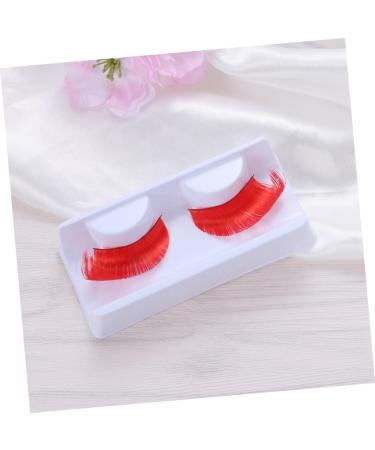 FRCOLOR Reusable Eyelashes Party Eyelashes Fake Eyelash Long False Eyelash Color Eyelashes Fake Lashes Reusable Lashes - Buy Online on GoSupps.com