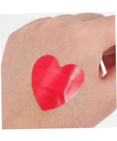 INOOMP 60 Sheets Heart Stickers - Adhesive Bandages for Kids | Waterproof & Breathable Patches | Bulk Large Adhesive Patches Kit - Buy Online on GoSupps.com