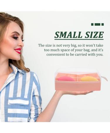 Buy Minkissy 2Pcs Beauty Egg Storage Box - Makeup Sponge Holder & Cosmetic Organizer for Travel | International Shipping Available - Buy Online on GoSupps.com