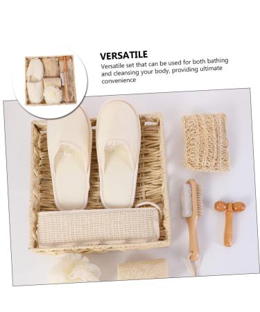 LALAFINA Spa Kit: Bath Massage Set & Spa Baskets for Women | Shower Supplies & Spa Day Essentials - Buy Online on GoSupps.com