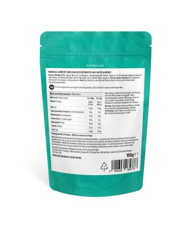 Buy Amazon Roasted & Salted Almonds - 150g (Pack of 4) - Premium Quality International Shipping - Buy Online on GoSupps.com