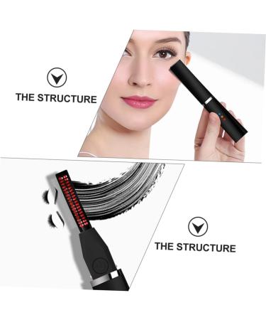 Mikinona 1pc Eyelash Curler Mini Hair Electric Eye Curler Heating Eyelash Brush Lashes Curler Wisking Tool Electric Mini Lash Curler Electric Curlers Makeup Tool USB Abs Hair Clip - Buy Online on GoSupps.com