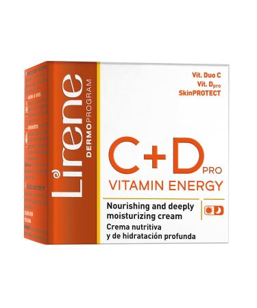 C + D Vitamin Energy PRO. Moisturizing cream-gel. Normal Skin. Day/Night. 1.7 FL OZ