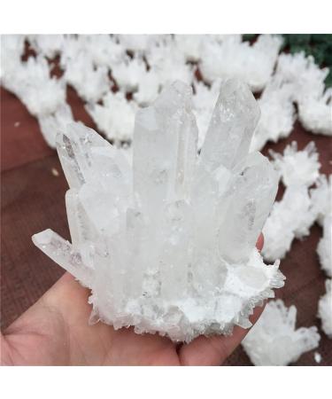 Natural Rock Quartz Crystal Cluster Clear Crystal Specimen Home Decoration Gemstone Crystal Cluster - Buy Online on GoSupps.com