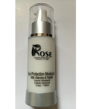Sun Protection MOISTURIZER with Vitamins & PEPTIDES 100ml by Rosevitamin