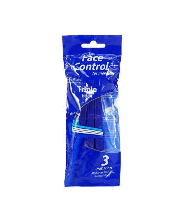 3-Piece Set Disposable Razors for Men - Sharp Durable Razor Blade Holder - Ideal for Personal Use - Buy Online on GoSupps.com