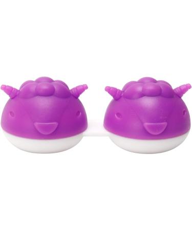Raguso 12pcs Portable Contact Lens Case - Multicolor Storage for Home & Travel | International Shipping Available - Buy Online on GoSupps.com