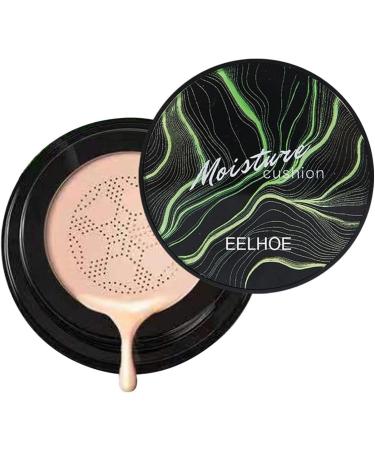 Buy Skin Tone Adjusting BB Cream Air Cushion - Long-lasting Brightening Foundation with Mushroom Sponge | Moisturizing Concealer for Natural Look - 02 Natural - Buy Online on GoSupps.com