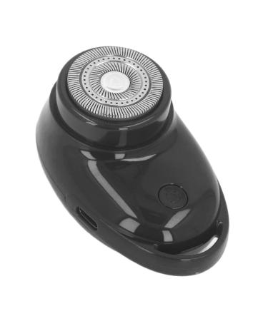 Travel Beard Trimmer 3W Outdoor Mens Plastic Beard Trimmer (Black)