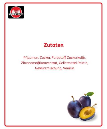 Schwartau Extra Plum Jam Portions - 100x25g Bulk Pack | Premium International Shipping - Buy Online on GoSupps.com