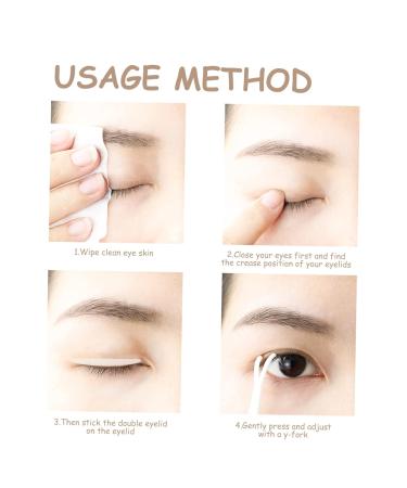 Didiseaon 20 Sheets Double Eyelid Sticker Beauty Supplies Invisible Eye Stickers Eye Lift Tape Invisible Tape Double Sided Adhesive Tape Two Sided Tape Double Sides Tape Patch Eyes - Buy Online on GoSupps.com