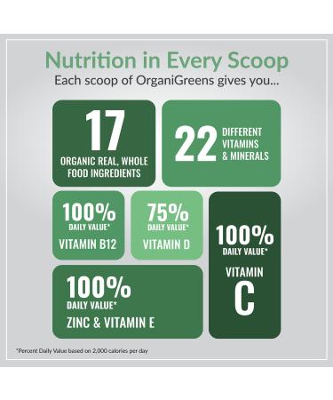 Organixx Clean Sourced Collagens (20 Servings) & OrganiGreens (30 Servings) Bundle Daily Super Greens & Protein w/Vitamin C & Zinc Supports Digestion Skin Hair Nails & Joint Health Gluten Free - Buy Online on GoSupps.com