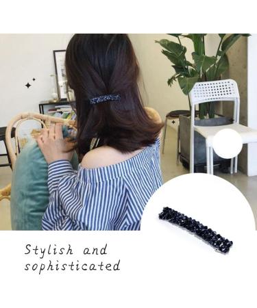 RY-EARL 3 Pieces Rhinestone Crystal Hair Pins Hair Clips for Women Hair Clips Shiny Hair Clips - Buy Online on GoSupps.com