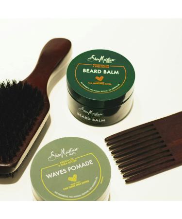 SheaMoisture Men's Beard Balm - Shea Butter & Maracuja Oil for Flawless Beard - 2 Pack 4 Oz Ea - Buy Online on GoSupps.com