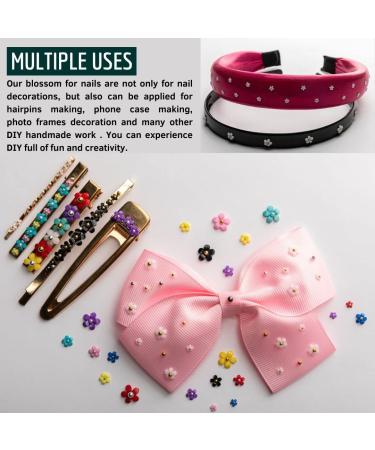 Kys Pretty 3D Nail Art Supplies - 2 Boxes 3D Flowers & Metal Caviar Beads - Nail Accessories for Manicure DIY - Buy Online on GoSupps.com