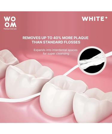 WOOM Expanding Dental Floss 30m - Refreshing Mint Eucalyptus Flavor | Shop Internationally - Buy Online on GoSupps.com
