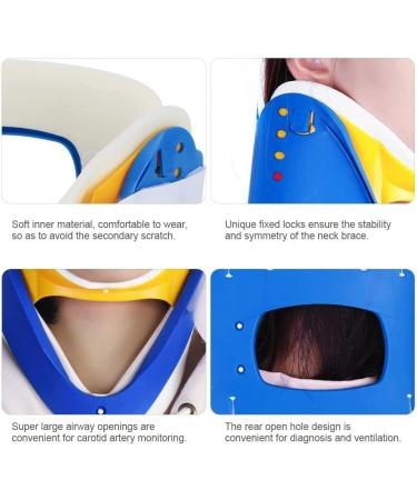 Buy Ininosnp Halskrause - Adjustable Neck Brace for Spinal Care & Neck Pain Relief | Unisex Traction Fixation & Correction Protection - Buy Online on GoSupps.com