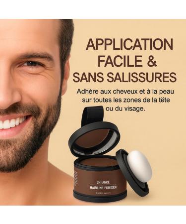 Poudre Ombre Cheveux Racine Correcteur Ligne Front Contour Sourcils Maquillage (Brun Fonc /Dark Brown) Brun Fonc / Dark Brown - Buy Online on GoSupps.com