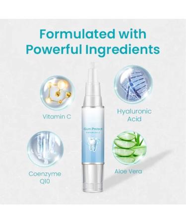 Buy NESLEMY Gum Protection Therapy | Dental Gum Repair Gel & Tooth Whitening Pen (2PCs) - International Shipping Available - Buy Online on GoSupps.com