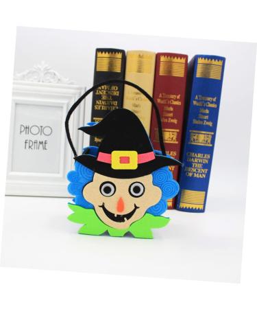 CAXUSD 4pcs Halloween Candy Bag Halloween Treat Buckets Halloween Treats Bags Cartoon Pirate Bag Felt Cloth - Buy Online on GoSupps.com