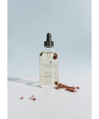 Measurable Difference Rose-Hip Hydrating Body Oil | 4 fl oz | Natural Skincare - Buy Online on GoSupps.com