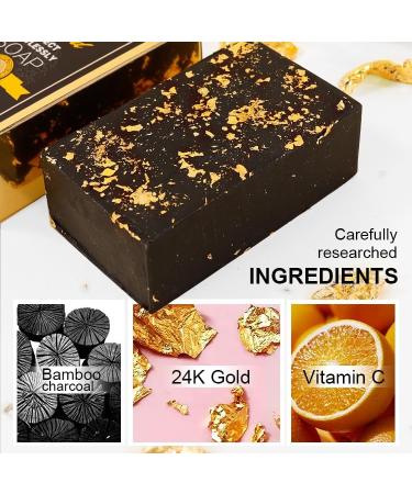 AILKE BOOST LUSTER AILKE 24K Perfect Flawlessly Whitening Soap Brightening Even Skin Tone Improve Skin Elasticity Deep Cleaning Remove Blemish Spots 200g Pack of 5 - Buy Online on GoSupps.com